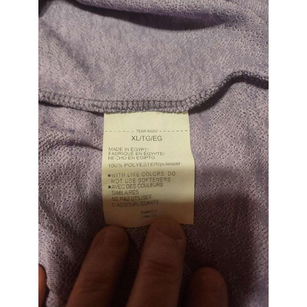 Under Armour Loose Coupe Lache Suelto Size XL, Purple T-shirt, Ladies - Picture 7 of 14